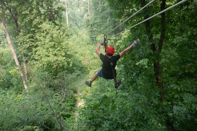 Zipline Adventure in Galena, Illinois - What this Galena zipline tour is really like