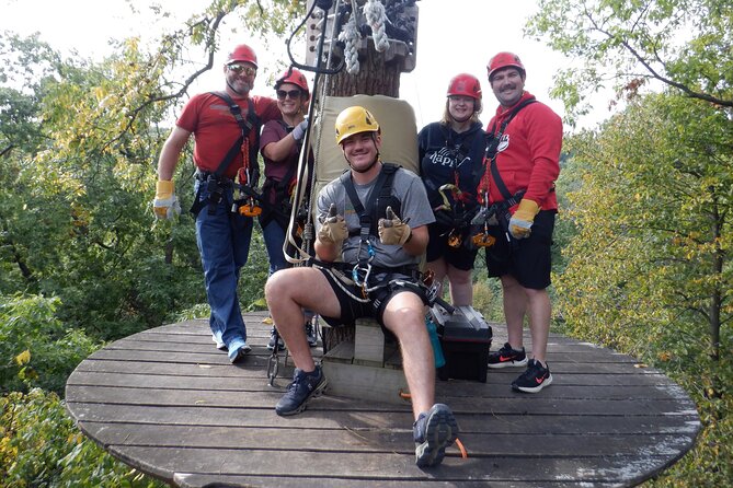 Zipline Adventure in Galena, Illinois - The UTV ride starts the adventure