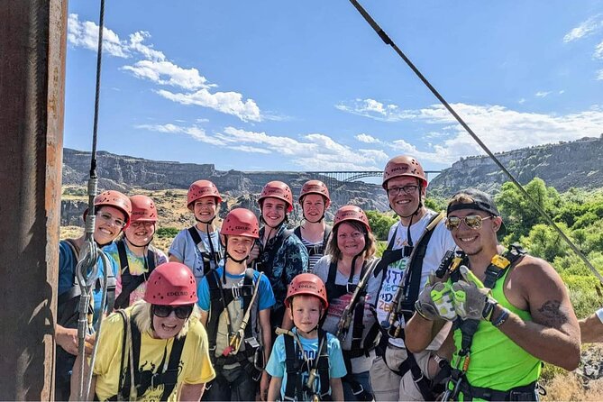 Zipline Adventure in the Snake River Canyon - A good choice for families and first-timers
