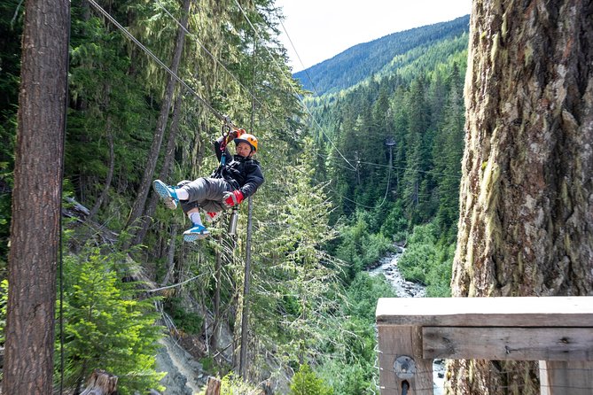 Zipline Adventure in Whistler - Families, older adults, and nervous first-timers
