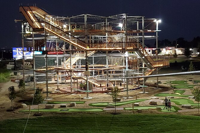 Zipline and Adventure Tower at Ryze Adventure in Missouri - A roughly 2.5-hour outing with room for breaks