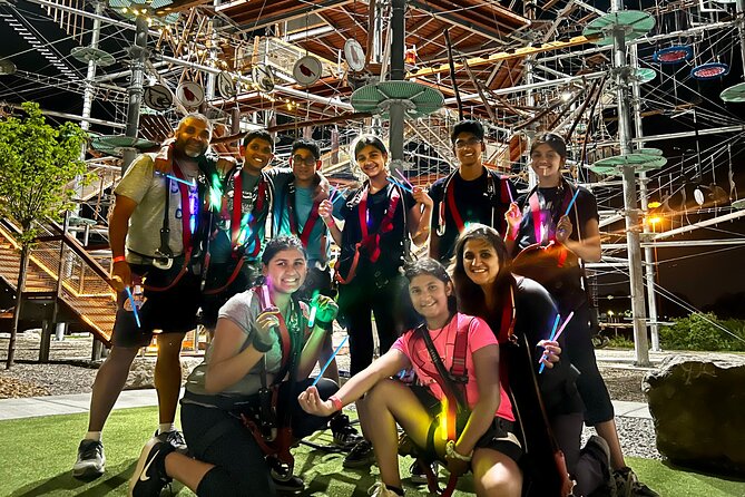 Zipline and Adventure Tower at Ryze Adventure in Missouri - Value depends on how much of the tower you use