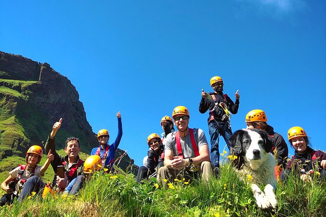 Zipline and Hiking Adventure Tour in Vík - Four lines through a natural valley