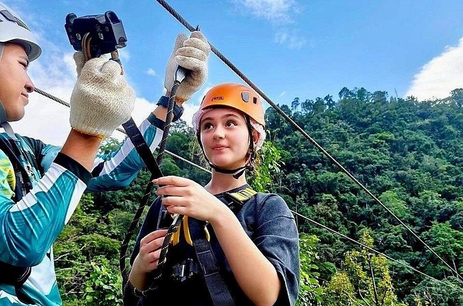 Zipline by Hawk Adventure The Biggest & Longest in Koh Samui - The safety briefing matters more than the jokes
