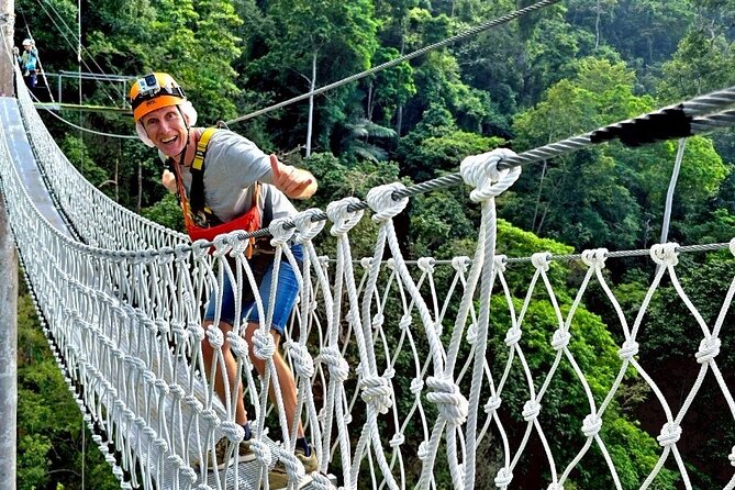 Zipline by Hawk Adventure The Biggest & Longest in Koh Samui - The Silver course for a shorter outing