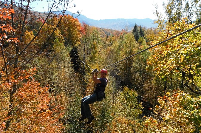 Zipline Canopy Tour- ArborTrek at Smugglers Notch Resort - Weight, age, and health rules
