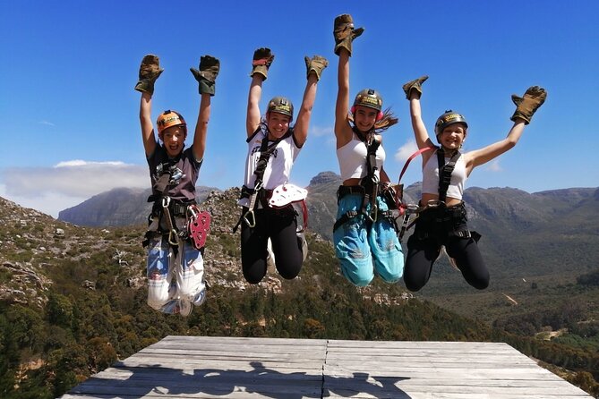 Zipline Cape Town - From Foot of Table Mountain Reserve - Guides who make the height easier