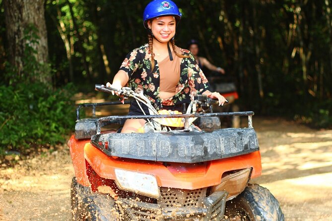 Zipline, Cenote and ATV Adventure with Pickup - The real price is higher than the headline fare