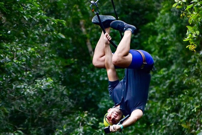 Zipline, Cenote and ATV Adventure with Pickup - Who will get the most from this outing