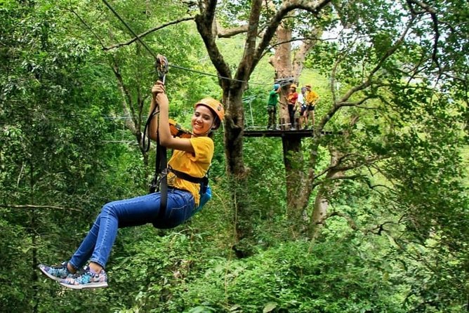 Zipline & Coffee with Waterfall Views in Koh Samui - Training that makes the first line less intimidating