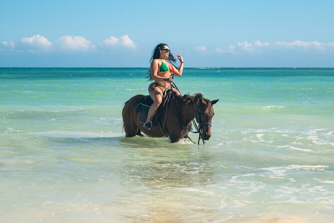 Zipline, Dunn’s River Falls, Bamboo Rafting & Horseback Ride Tour - Scotchies Drax Hall for jerk chicken and pork