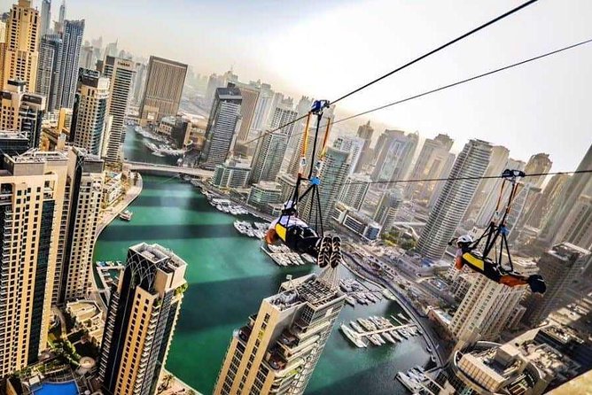 Zipline Experience in Dubai Marina with 1 Way optional Transfers - Key points before you book