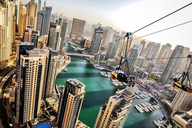 Zipline Experience in Dubai Marina with 1 Way optional Transfers - Who will enjoy the XLine most