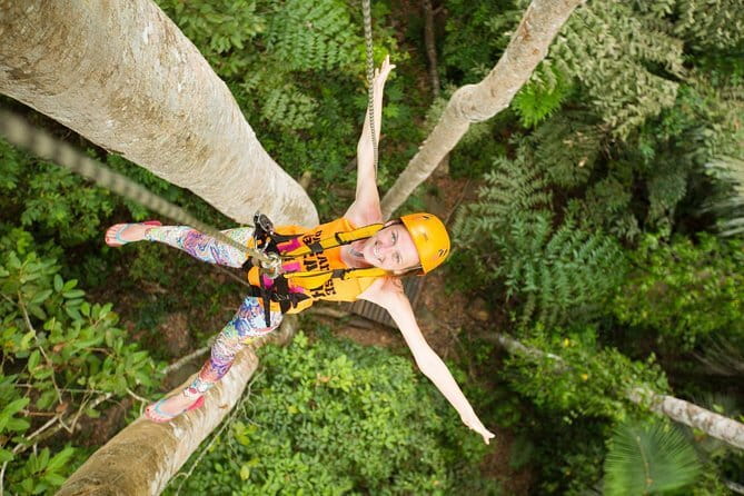 Zipline Experience in Phuket - Ziplines, sky bridges, and abseiling