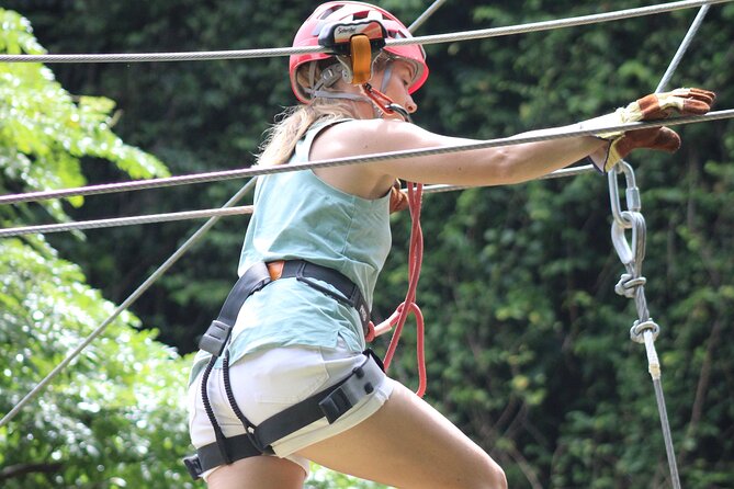 Zipline Experience & Obstacle Course at Harrison's Cave by Chukka - A quiet pause on the Pride of Barbados Nature Trail