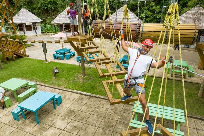 Zipline Experience & Obstacle Course at Harrison's Cave by Chukka - Pool time at the Green Monkey Bar and Grill