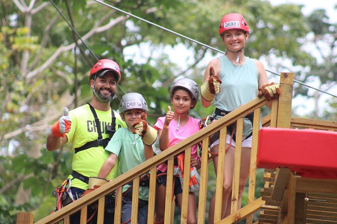 Zipline Experience & Obstacle Course at Harrison's Cave by Chukka - Learning about Mount Gay rum
