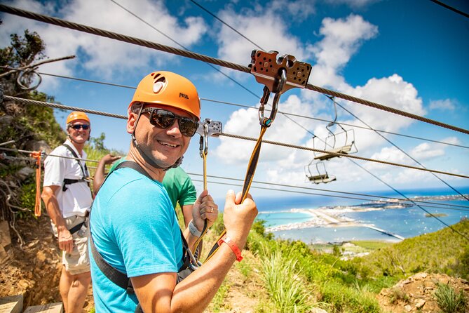 Zipline Experience: Sentry hill Zip & Flying Dutchman St Maartin - What the $129 price gets you