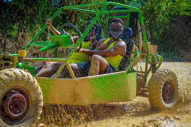 Zipline, Horse, Buggy and Macao Beach, Water Park with Lunch - Flying above Anamuya mountain
