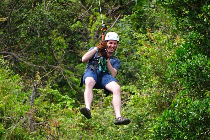 ZipLine, Horseback Riding, Tubing, Hot Springs & Lunch @ Volcano National Park - Eight zip lines and one Tarzan swing
