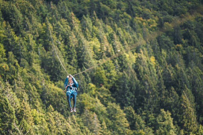 ZIPLINE Kanin Bovec - Five steel wires across the Julian Alps