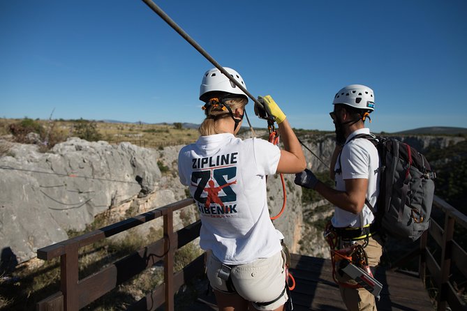 Zipline Šibenik - Čikola Canyon - The 250-Meter, 500-Meter, and 650-Meter Lines