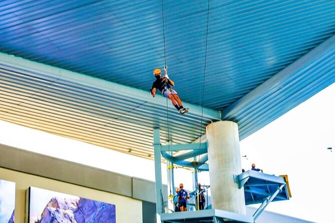 Zipline Sky Bull in Urban Environment in Toroverde urban park San Juan - Three zipline runs from 150 to 400 feet