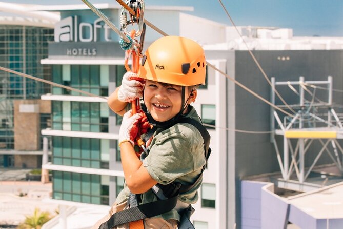 Zipline Sky Bull in Urban Environment in Toroverde urban park San Juan - Who will enjoy this most?