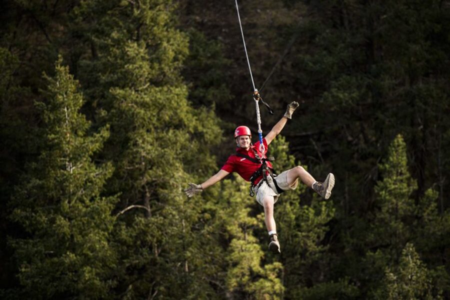 Zipline Tour: Colo-Rad - Five lines above Gregory Gulch