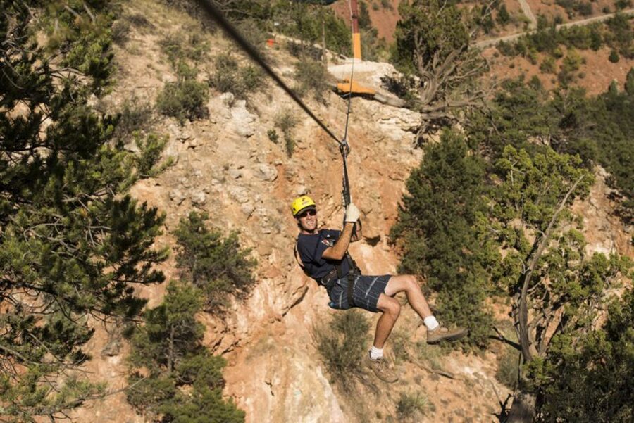 Zipline Tour: Colo-Rad - The 4x4 ride to the course