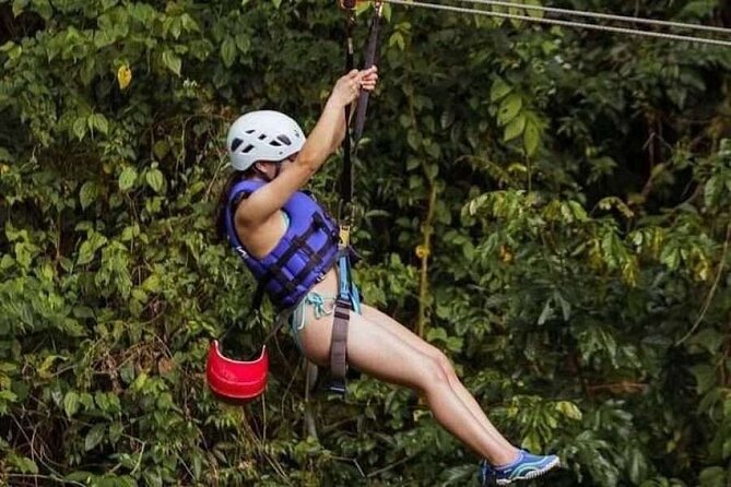 Zipline with Waterfalls and Lunch, Amber Cove and Taino Bay - The climb before the waterfalls