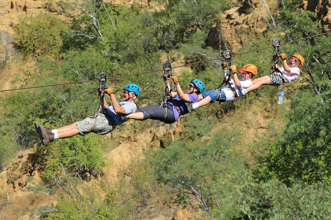 Ziplines Adventure – The Fastest & Best ones Crossing the Canyon - The stairs and rough ground between rides