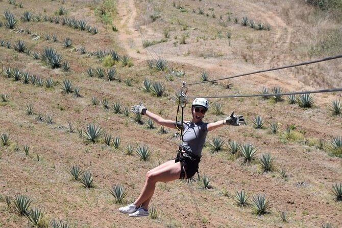 Ziplines and mezcal tasting - A snack break, not a full meal
