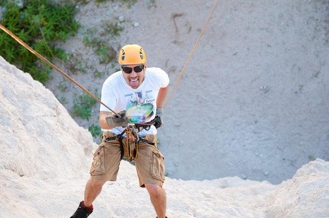 Ziplines and Rappelling at Costa Azul - The short hike is the part to take seriously