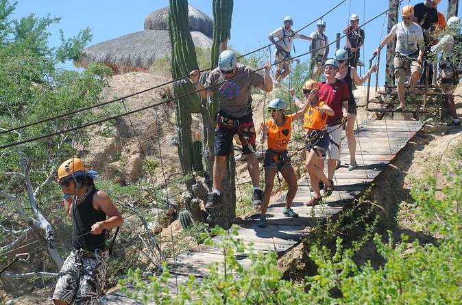 Ziplines and Rappelling at Costa Azul - Guides, safety, and group pace