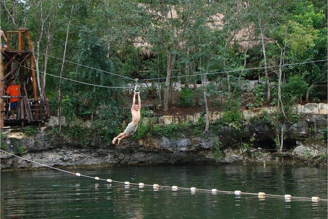 Ziplining and Cenote Tour from Cancun - A snack, water, and a short break