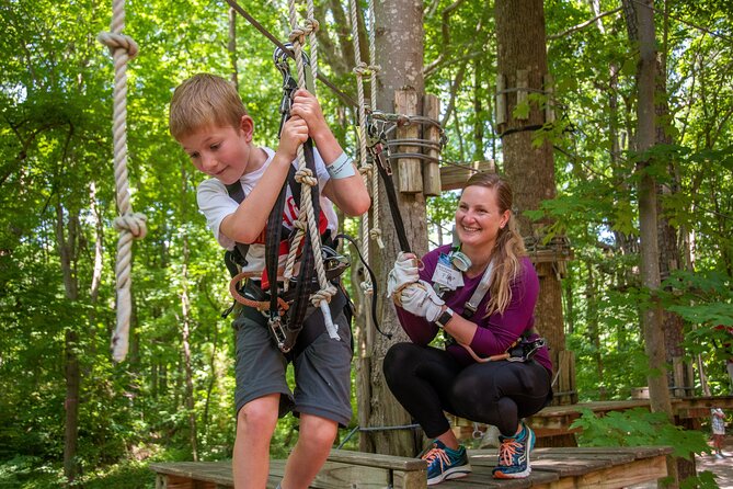 Ziplining and Climbing at The Adventure Park at Virginia Aquarium - Is $64 a fair price?