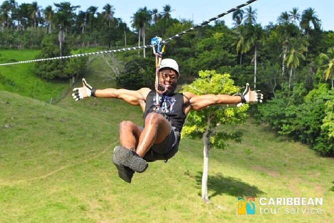 Ziplining from Punta Cana - Unique Carbon Fiber lines in Punta Cana - Key points at a glance