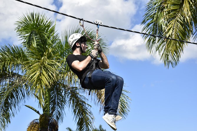 Ziplining from Punta Cana - Unique Carbon Fiber lines in Punta Cana - How demanding is the course?