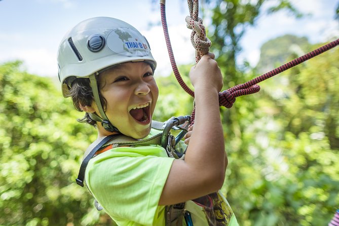 ZONE A PACKAGE Zipline Adventure - Six ziplines above Krabi’s jungle